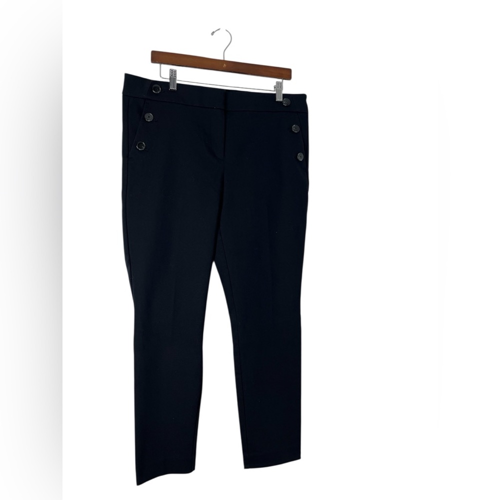 LOFT Navy Slim Fit‎ Pants Sz 12